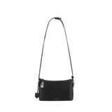 Silver Black Crossbody Extension Strap