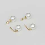 Iris Pearl Earrings (Final Sale)