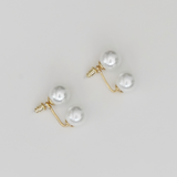Iris Pearl Earrings (Final Sale)