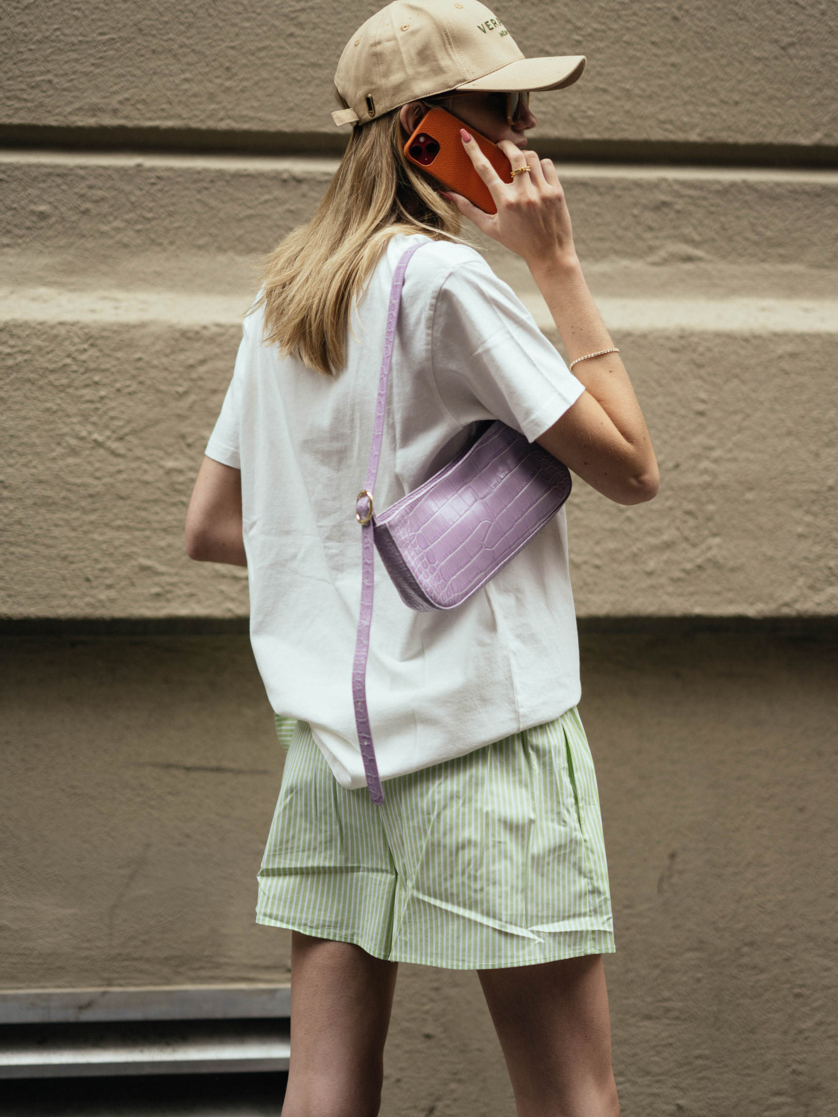 Minty Stripe Shorts