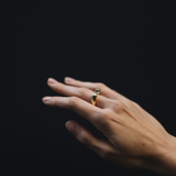 Crystal Pearl Open Ring (Final Sale)