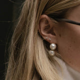 Iris Pearl Earrings (Final Sale)