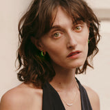 Emerald Hoops (Final Sale)