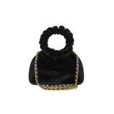 Black Velvet Mini Cloud Bag_VERAFIED