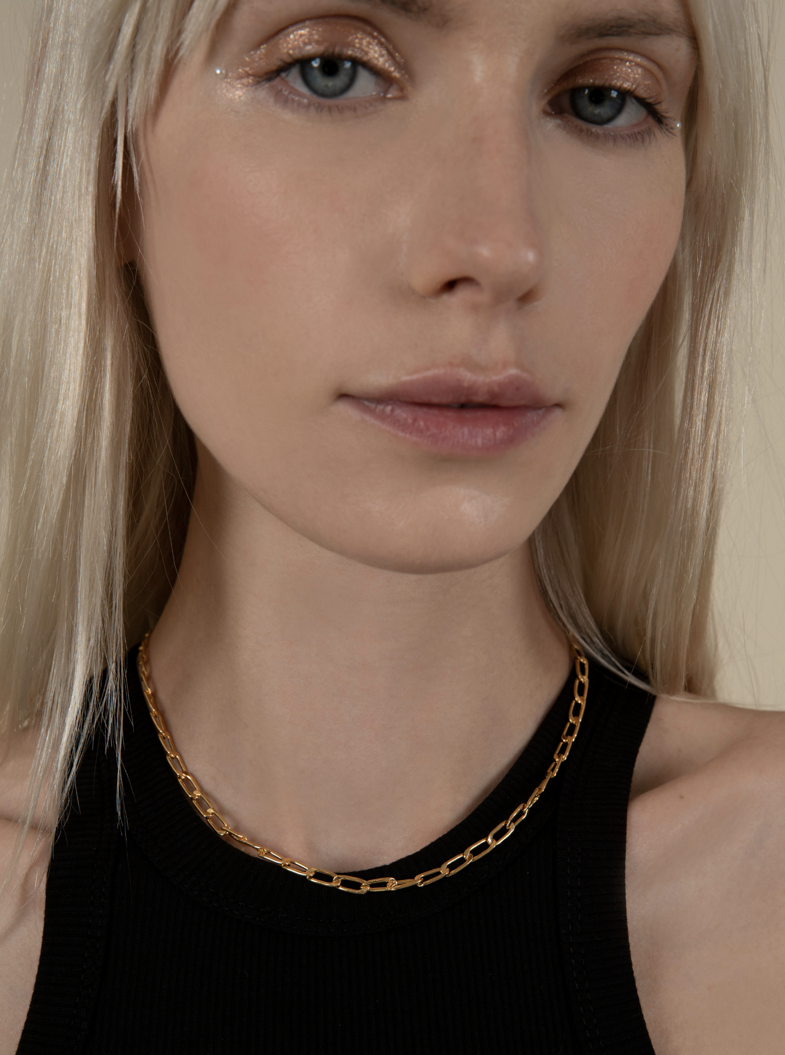 Golden Hour Medium Link Chain Necklace