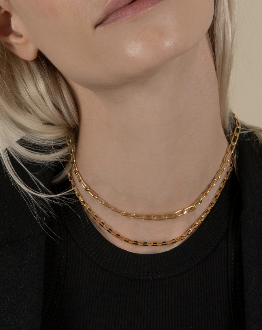 Golden Hour Medium Link Chain Necklace