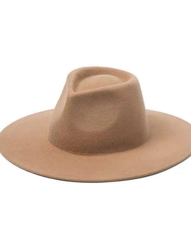 Panama Wool Wide Brim Hat (Final Sale)